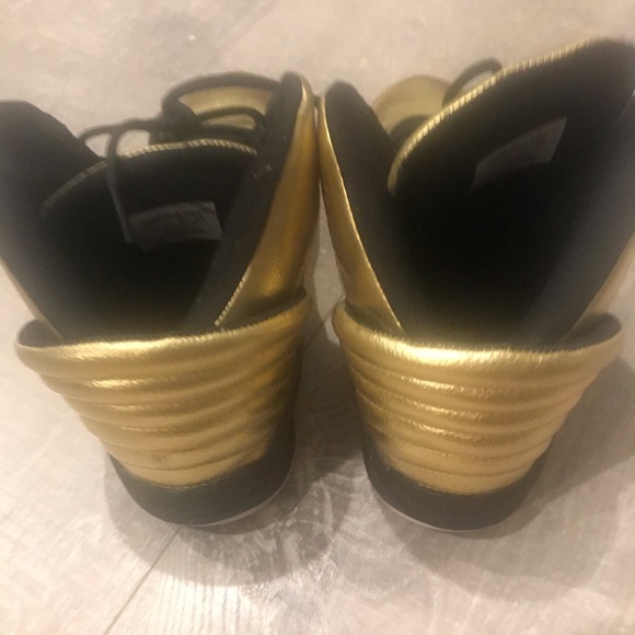 Men’s 9.5 Supra spectra chimera gold and black - Picture 4 of 5